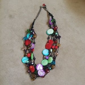 Premier Designs Multi Stand and Color Necklace